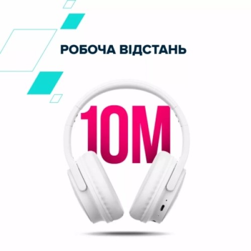 Наушники Canyon OnRiff 4 Bluetooth White (CNS-CBTHS4W)