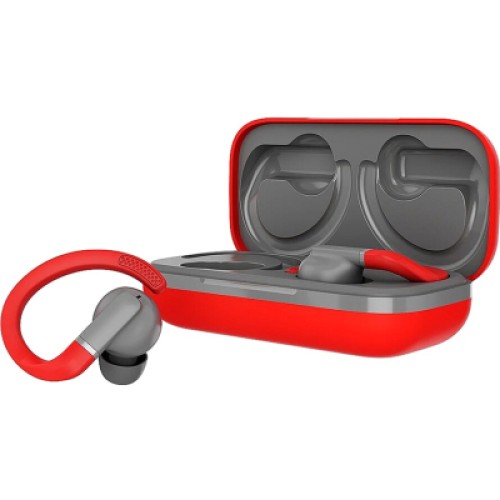Наушники Canyon OnRun 11 Sport TWS Red/Grey (CNS-TWS11R)