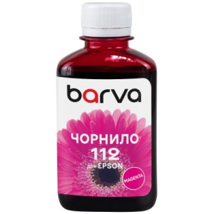 Чорнило Barva Epson 112 180мл, Pigm. Magenta (E112-958)