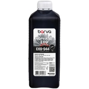 Чернила Barva Epson T69, 1 л, Pigm, Black (E69-944)