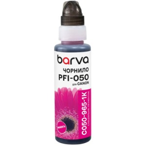 Чернила Barva Canon PFI-050 100мл, Pigm., флакон OneKey, Magenta (C050-965-1K)