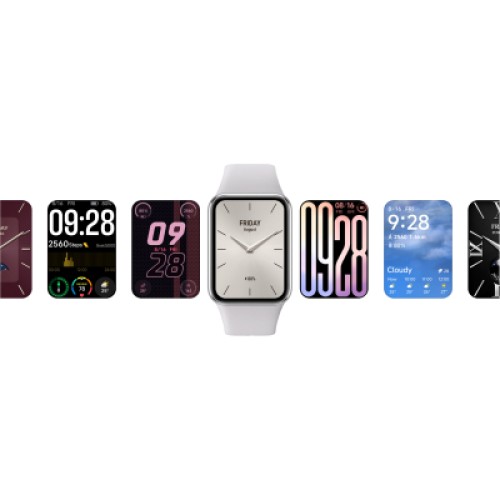 Фитнес браслет Xiaomi Smart Band 9 Pro (BHR8715GL) Moonlight Silver (1109193)