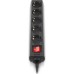 Сетевой фильтр питания REAL-EL RS-PROTECT M 10m, black (EL122300037)