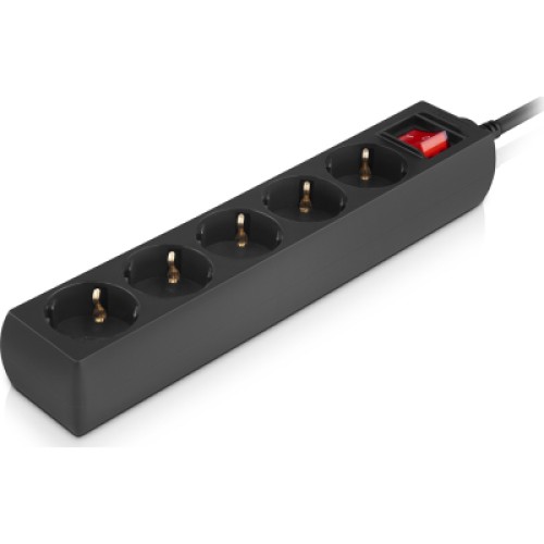 Сетевой фильтр питания REAL-EL RS-PROTECT M 10m, black (EL122300037)