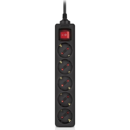 Сетевой фильтр питания REAL-EL RS-PROTECT M 10m, black (EL122300037)