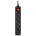 Сетевой фильтр питания REAL-EL RS-PROTECT M 10m, black (EL122300037)