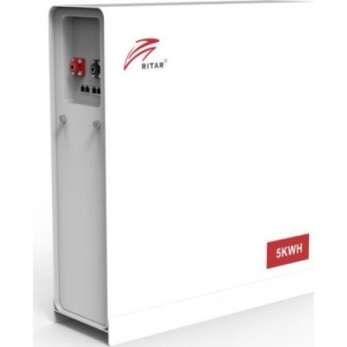 Батарея LiFePo4 Ritar 51.2V 100Ah 5120Wh (BAT-5KWH-51.2V)