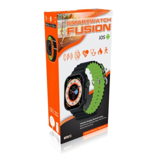 Смарт-часы Media-Tech Smartwath FUSION Black-Green (MT872)