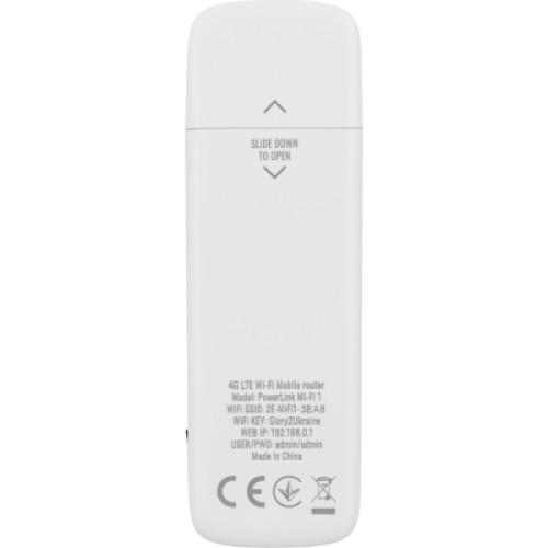 Мобильный Wi-Fi роутер 2E PowerLink MiFi-1 2024 (694743655322)