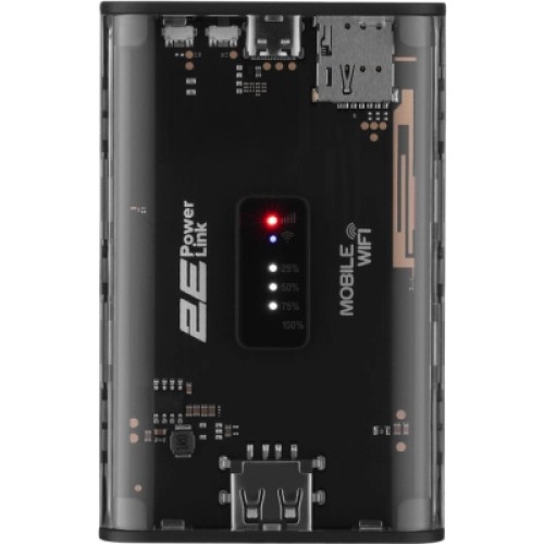 Мобильный Wi-Fi роутер 2E PowerLink MiFi-5 (694743655339)