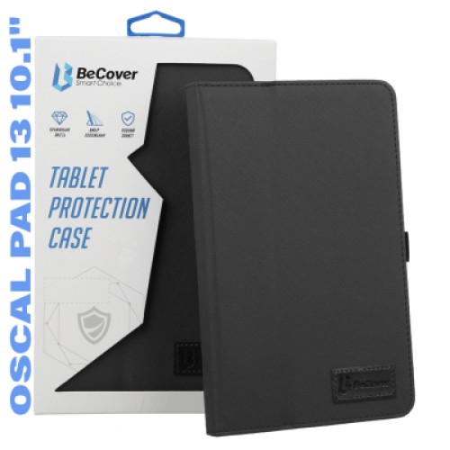 Чехол для планшета BeCover Slimbook Oscal Pad 13 10.1" Black (712830)