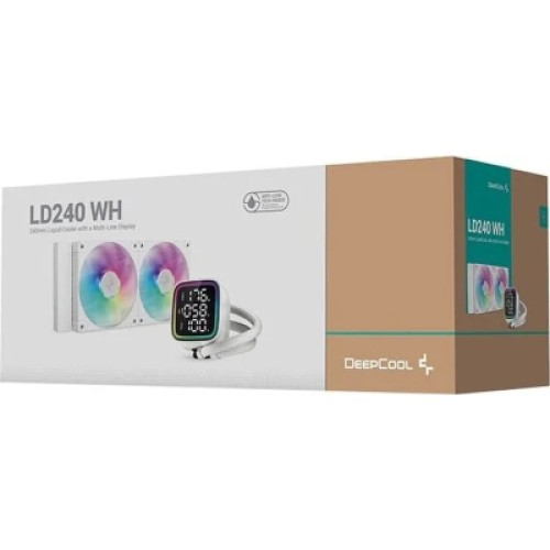 Система жидкостного охлаждения Deepcool LD240 White (R-LD240-WHDMMN-G-1)