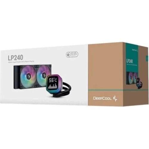 Система жидкостного охлаждения Deepcool LP240 ARGB Black (R-LP240-BKMSNC-G-1)