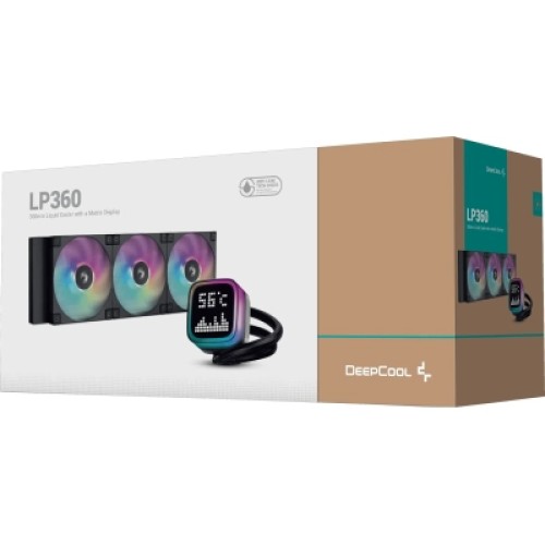 Система жидкостного охлаждения Deepcool LP360 ARGB Black (R-LP360-BKMSNC-G-1)