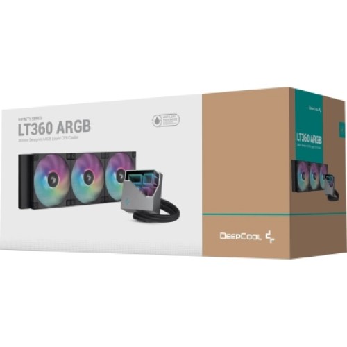 Система жидкостного охлаждения Deepcool LT360 ARGB Black (R-LT360-BKAMNC-G-1)