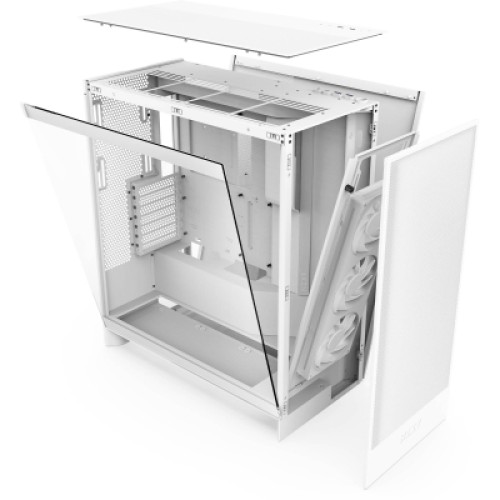 Корпус NZXT H7 Flow All White (CM-H72FW-01)