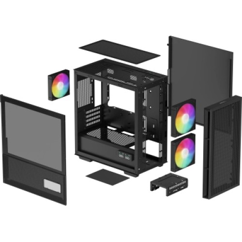 Корпус Deepcool CH360 Digital Black (R-CH360-BKAPE3D-G-1)