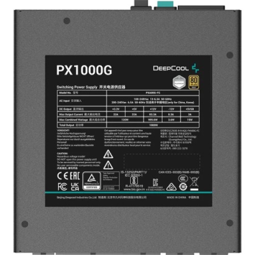 Блок питания Deepcool 1000W PX1000G V2 (R-PXA00G-FC0B-EU-V2)