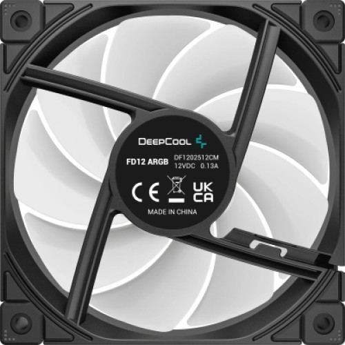 Кулер для корпуса Deepcool FD12 ARGB (R-FD12-BKAPN1-G)
