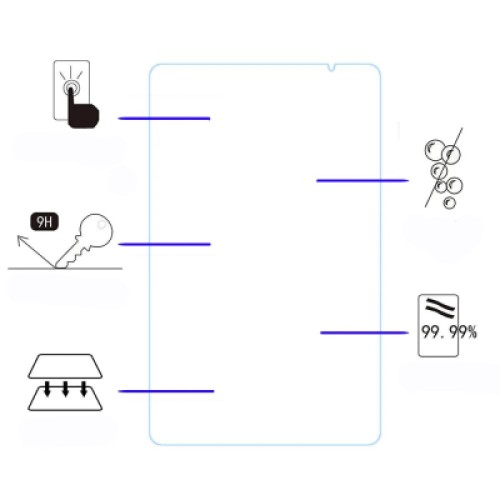 Стекло защитное BeCover Teclast Tab P25T/P26T 10.1" (710042)