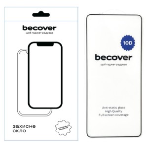 Стекло защитное BeCover Nubia Neo 2 5G 10D Black (712736)