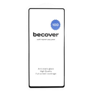 Стекло защитное BeCover Samsung Galaxy S25 Ultra SM-S938 10D Black (712723)