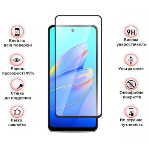 Стекло защитное BeCover Tecno Spark Go 1 (KL4) Black (712318)