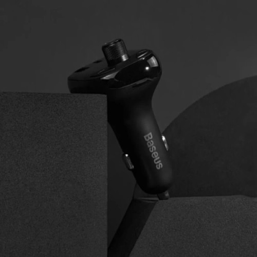 FM модулятор Baseus FM Launcher S-13 2 USB + Type-C (CCMT000101)
