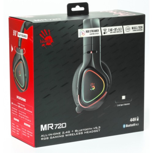 Наушники A4Tech Bloody MR720 RGB Black (4711421988872)