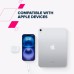 Дата кабель USB-C to USB-C 2.0m CC60SC 60W White Canyon (CNS-CC60SC20W)
