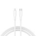 Дата кабель USB-C to Lightning 1.0m CLNM60 C-L 60W MFI Silicon White Canyon (CNS-CLNM60SC10W)