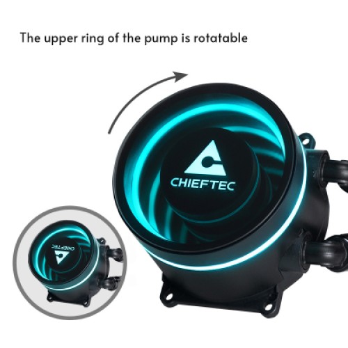 Система жидкостного охлаждения Chieftec Iceberg 360 ARGB (CLC-360-RGB)