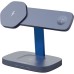 Зарядное устройство Canyon wireless charger HEXAGON WCS-310 3in1 DarkGrey/Blue (CNS-WCS310DGBL)
