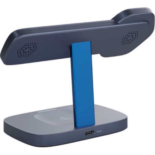Зарядное устройство Canyon wireless charger HEXAGON WCS-310 3in1 DarkGrey/Blue (CNS-WCS310DGBL)