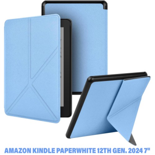 Чехол для электронной книги BeCover Ultra Slim Origami Amazon Kindle Paperwhite 12th Gen. 2024 7"/Colorsoft (2024) Light Blue (712839)