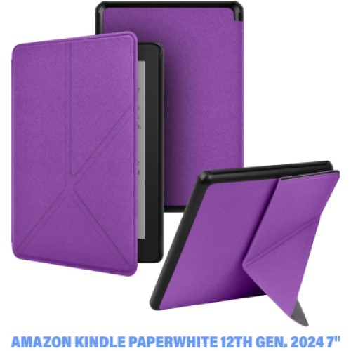 Чехол для электронной книги BeCover Ultra Slim Origami Amazon Kindle Paperwhite 12th Gen. 2024 7"/Colorsoft (2024) Purple (712840)