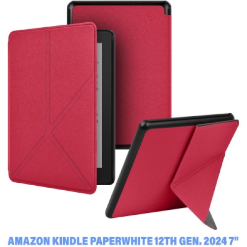 Чехол для электронной книги BeCover Ultra Slim Origami Amazon Kindle Paperwhite 12th Gen. 2024 7"/Colorsoft (2024) Red (712841)