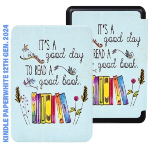 Чехол для электронной книги BeCover Smart Case Amazon Kindle Paperwhite 12th Gen. 2024 7"/Colorsoft (2024) Good Book (712854)