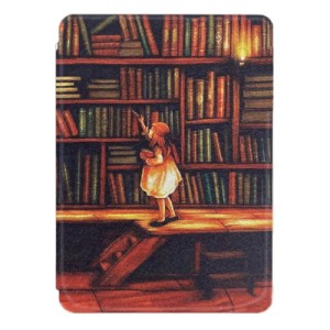 Чохол до електронної книги BeCover Smart Case Amazon Kindle Paperwhite 12th Gen. 2024 7"/Colorsoft (2024) Library Girl (712856)