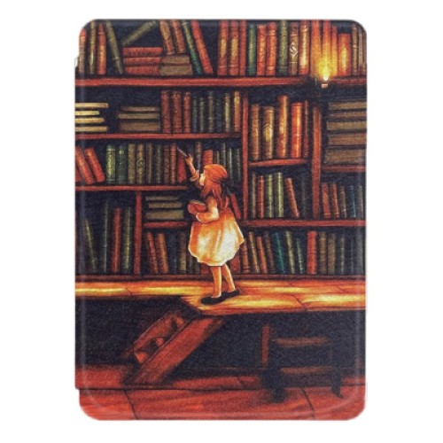 Чехол для электронной книги BeCover Smart Case Amazon Kindle Paperwhite 12th Gen. 2024 7"/Colorsoft (2024) Library Girl (712856)