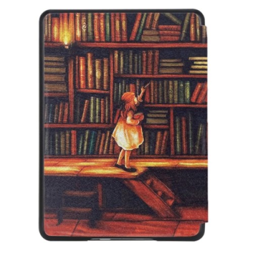 Чехол для электронной книги BeCover Smart Case Amazon Kindle Paperwhite 12th Gen. 2024 7"/Colorsoft (2024) Library Girl (712856)
