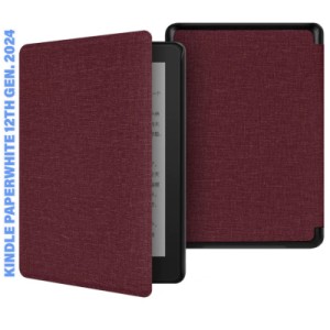 Чохол до електронної книги BeCover Smart Case Amazon Kindle Paperwhite 12th Gen. 2024 7"/Colorsoft (2024) Red Wine (712850)