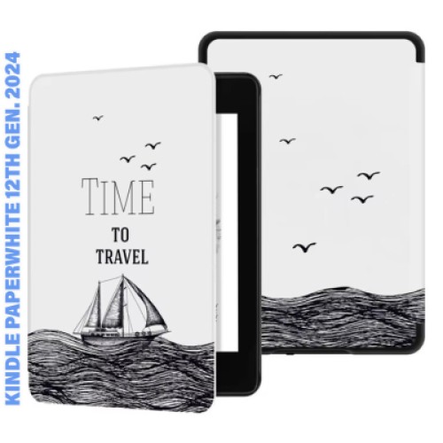 Чехол для электронной книги BeCover Smart Case Amazon Kindle Paperwhite 12th Gen. 2024 7"/Colorsoft (2024) Time To Travel (712859)