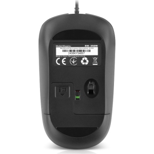 Мышка REAL-EL RM-222 USB Black/Gray (EL123200040)