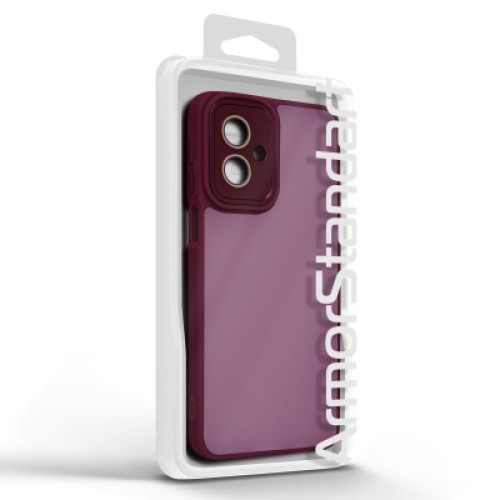 Чехол для мобильного телефона Armorstandart ShadeX Motorola G55 5G Wine Red (ARM83389)