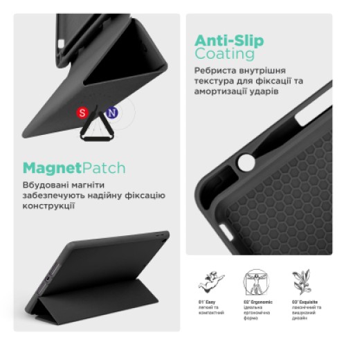 Чехол для планшета Armorstandart Smart Fold Pen Xiaomi Pad 7 / 7 Pro Black (ARM82419)