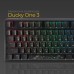 Клавиатура Ducky One 3 Cherry MX Blue RGB UA USB Black (DKON2108ST-CUAPXCLAWSC1)