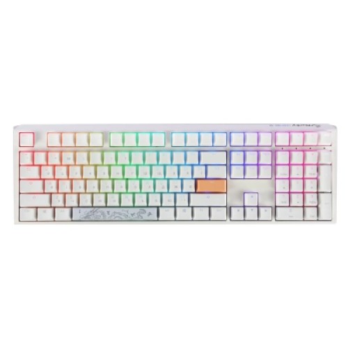 Клавиатура Ducky One 3 Cherry MX Brown RGB UA USB White (DKON2108ST-BUAPXPWWWSC1)