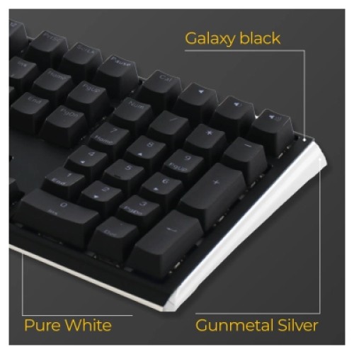 Клавиатура Ducky One 3 Cherry MX Speed Silver RGB UA USB Black (DKON2108ST-PUAPXCLAWSC1)
