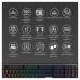 Клавиатура Ducky One 3 Cherry MX Speed Silver RGB UA USB Black (DKON2108ST-PUAPXCLAWSC1)